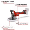 Autopulidora-liadora bateria ce-cp 18/180 li e - solo EINHELL