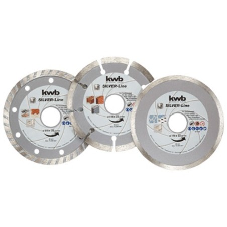 Juego de 3 discos de diamante surtidos 115mm EINHELL