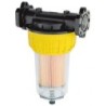 Filtro hidrosorbente transparente agua-gasóleo 70 l/m h 1” 70FM