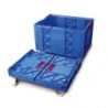Contenedor plegable faher con base y ruedas FAHER
