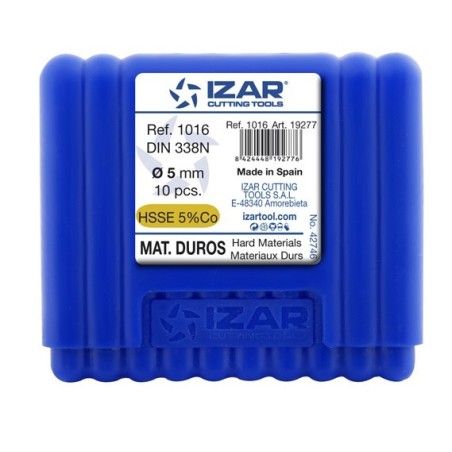 Ref. 1016 broca hss co din338n IZAR