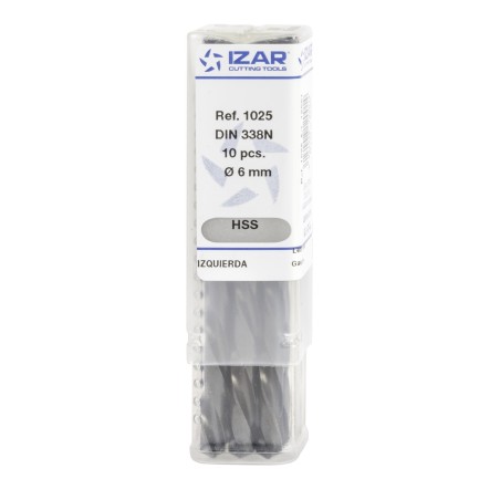Ref. 1025 broca hss din338n izquierda IZAR
