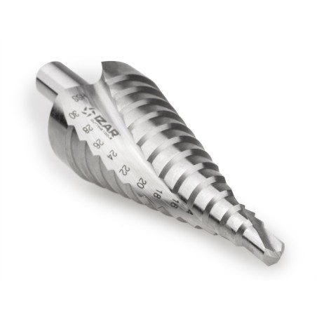 Ref. 1612 broca hss escalonada espiral IZAR