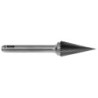 Ref. 9255 fresa rotativa metal duro norma-skm (m) conica IZAR