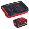 Kit: cargador super rapido  +  bateria repuesto 4-6ah EINHELL