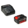 Kit: cargador power-x  18v  +  bateria repuesto 18v 4ah EINHELL 4512159