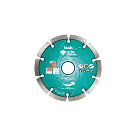 Disco de diamante general de obra pro 125x22mm sb EINHELL