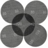 Surtido 5 piezas de disco abrasivos 180mm (3 de grano 80 y 2 de grano 120) EINHELL