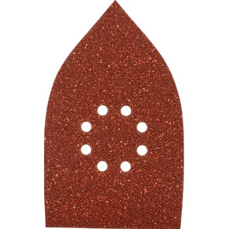 5 patines triangular 96 x 136mm grano 120 EINHELL