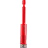 Corona diamante hex 10mm porcelanico expert EINHELL