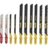 Juego de 10 hojas de calar surtidas enganche t EINHELL
