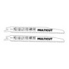 2 hojas de sable 180mm para madera y metal EINHELL