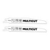 2 hojas p/ sierra de sable easy-cut bimetal sb EINHELL