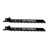 2 hojas sierra sable para materiales blandos 150mm EINHELL