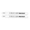 Blister de 2 hojas de calar bim 75mm para metal en t EINHELL