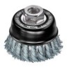 Cepillo acero hss trenzado 100mm m14 EINHELL