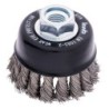 Cepillo acero trenzado duro 75mm m14 EINHELL