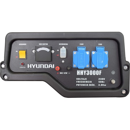 Generador de Gasolina Monofásico HYUNDAI HHY3000FK 2.8KW