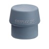 Boca de TPE gris para mazas Simplex