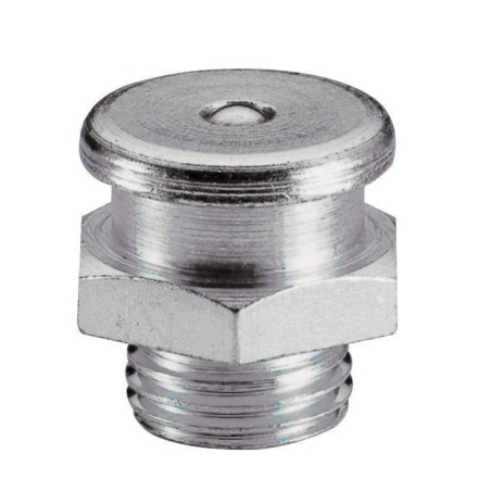 Engrasadores rectos de cabeza plana DIN 3404 tipo M22/L