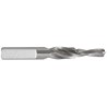 Broca guía y muelle de expulsión para corona perforadora metal