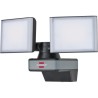 Foco LED doble de pared WF con protección IP54 y control con